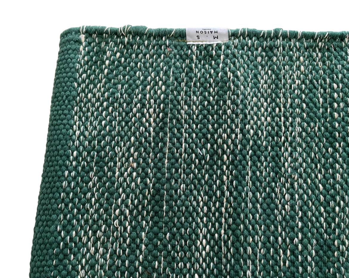 Tappeto in cotone Carola Verde
