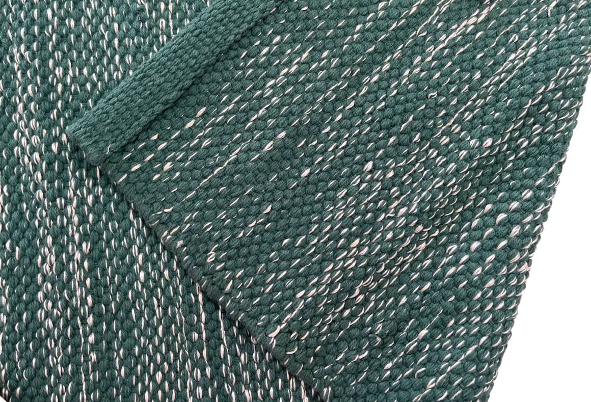 Tappeto in cotone Carola Verde