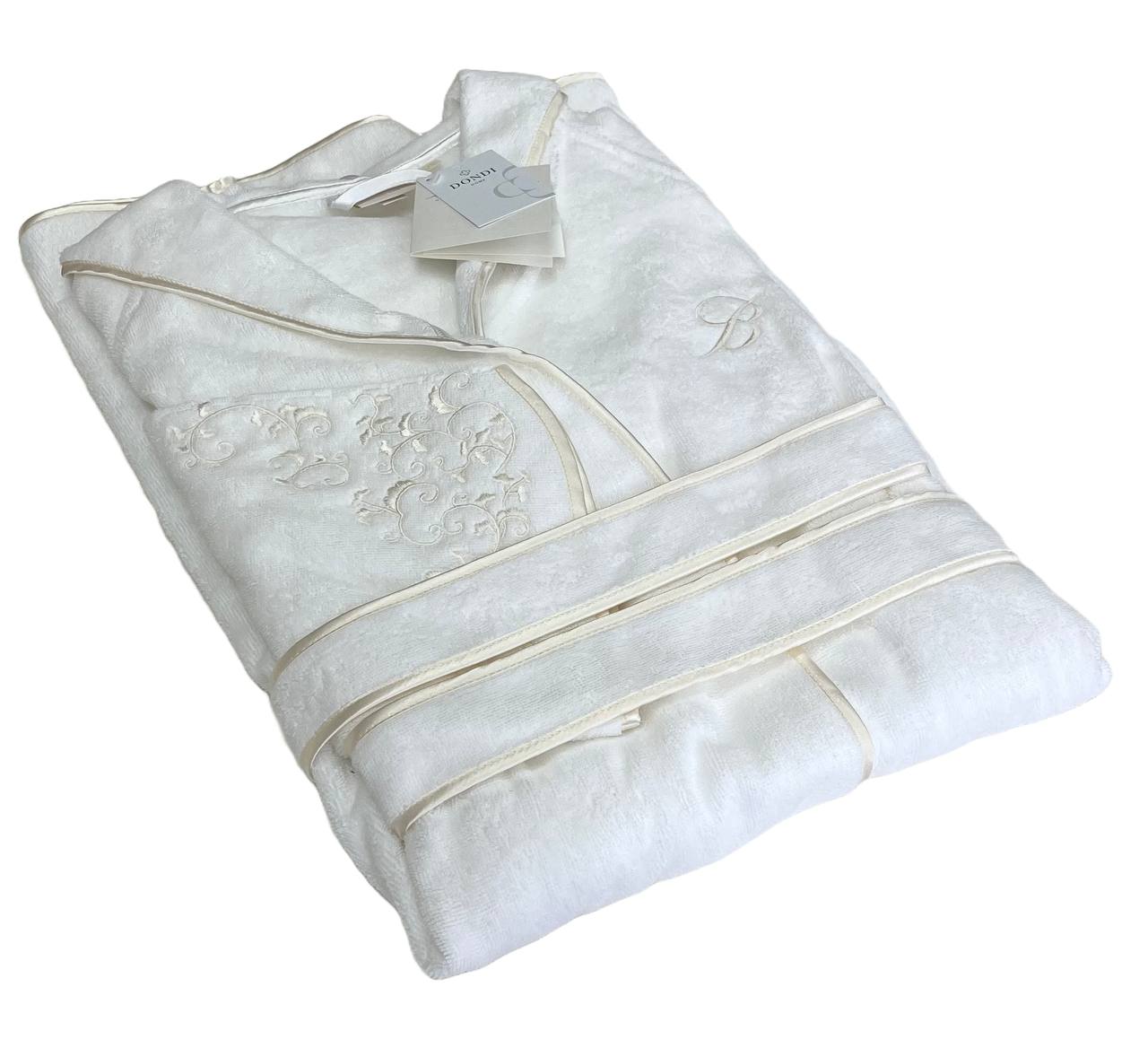 Accappatoio in spugna Emanuela Beige