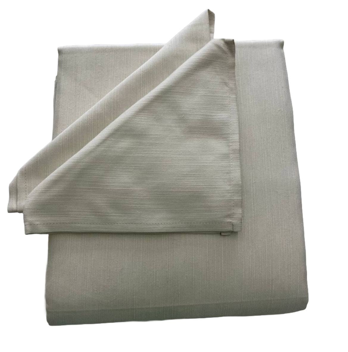 Servizio da tavola 170x320cm + 14 tovaglioli Nantes Avorio