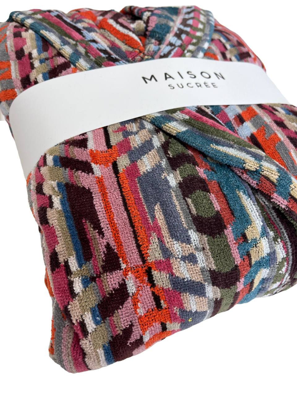 Accappatoio jacquard Multicolor 01