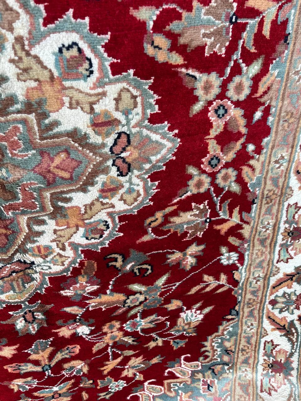 Tappeto Orientale Islamabad 194x122 cm rosso annodato a mano