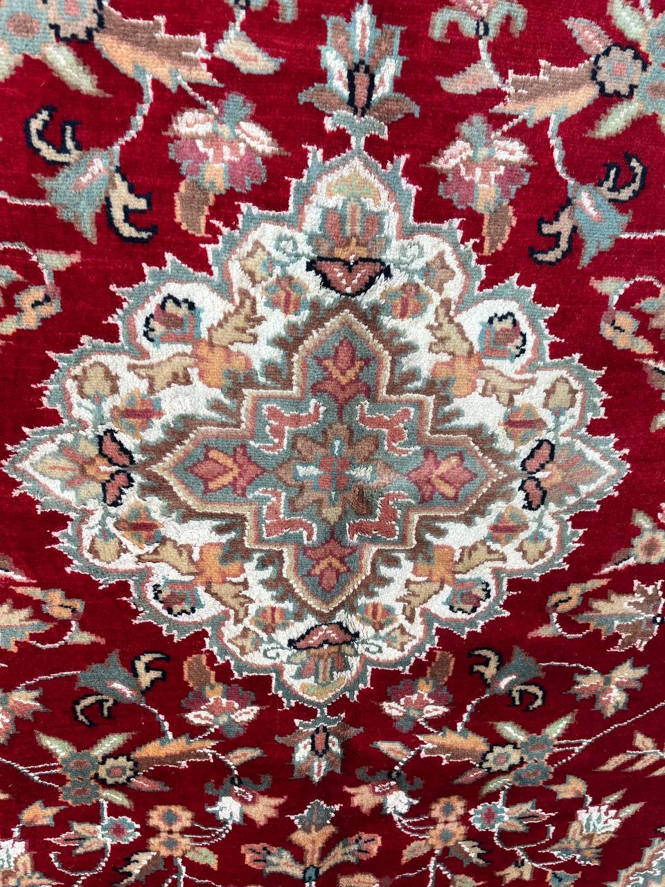 Tappeto Orientale Islamabad 194x122 cm rosso annodato a mano