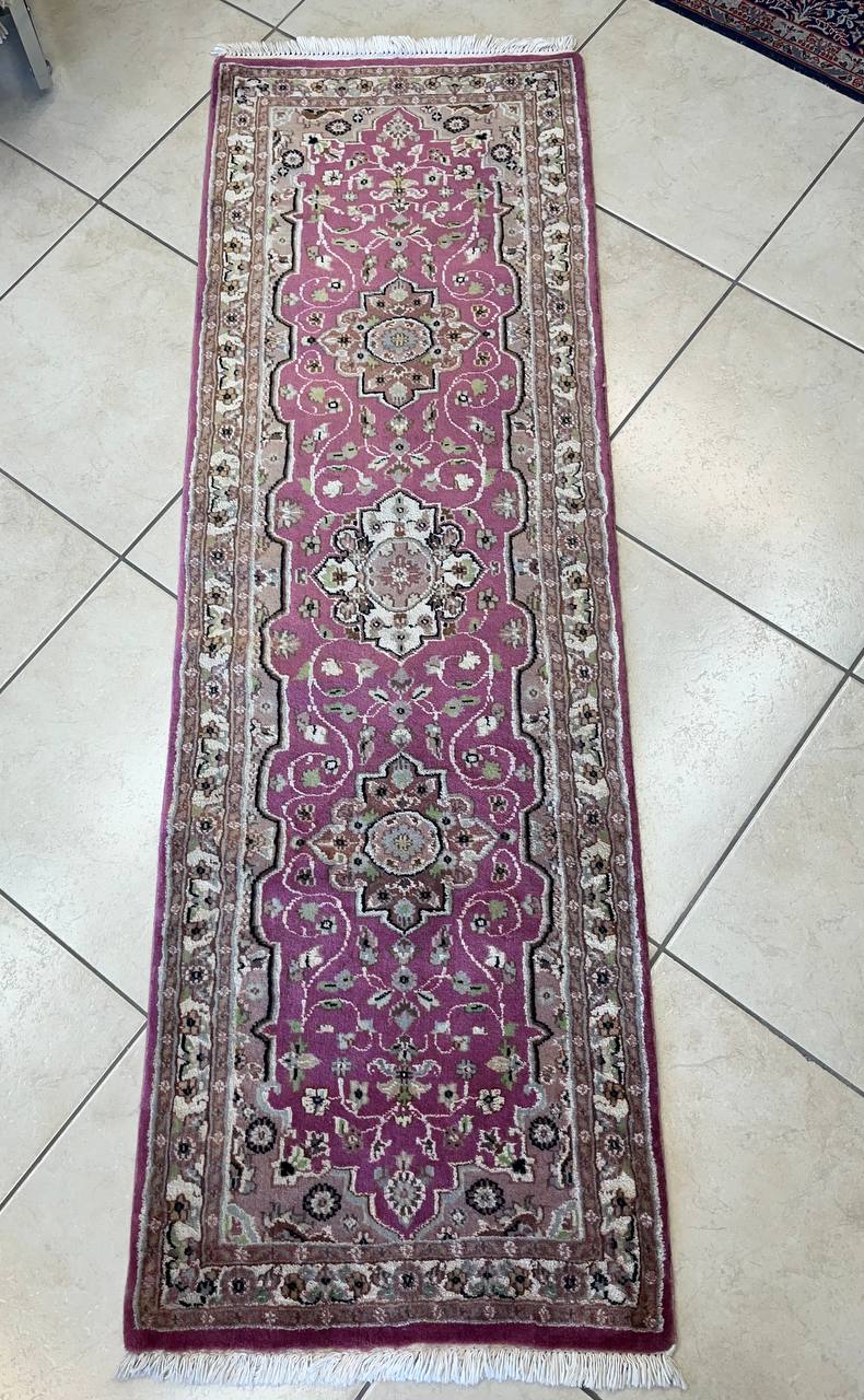 Tappeto orientale Islambad 63x185cm Rosa