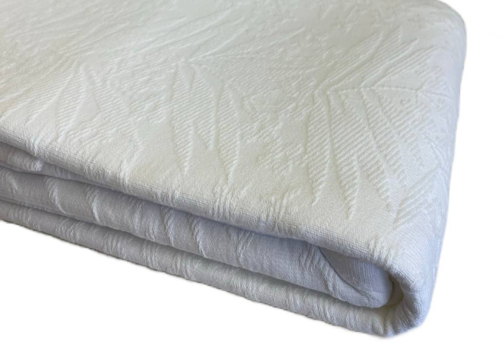 Copriletto Jacquard Matrimoniale Fronda