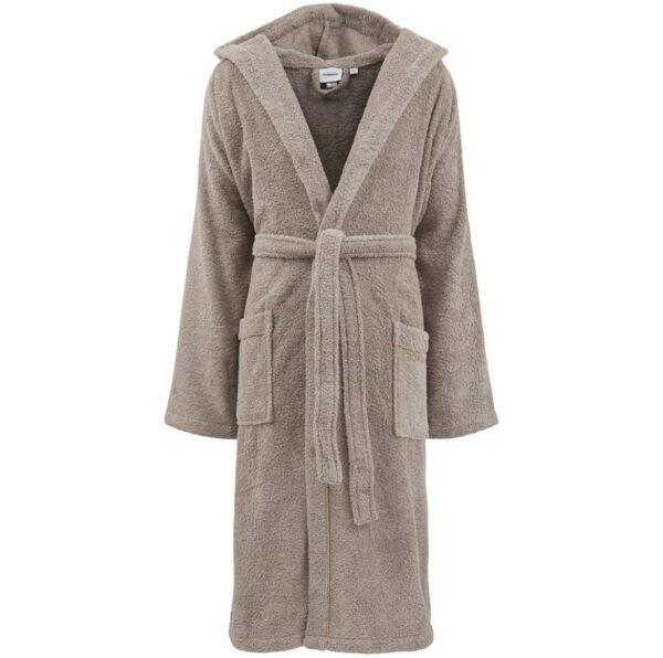 Accappatoio spugna Fine Op con cappuccio 100% cotone