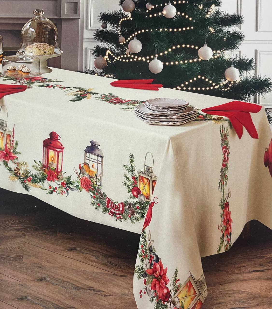 Tovaglia Natale Luz