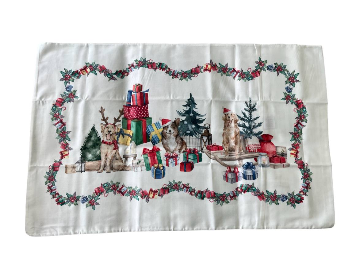 Coppia (2) Federe 50x80cm Natale
