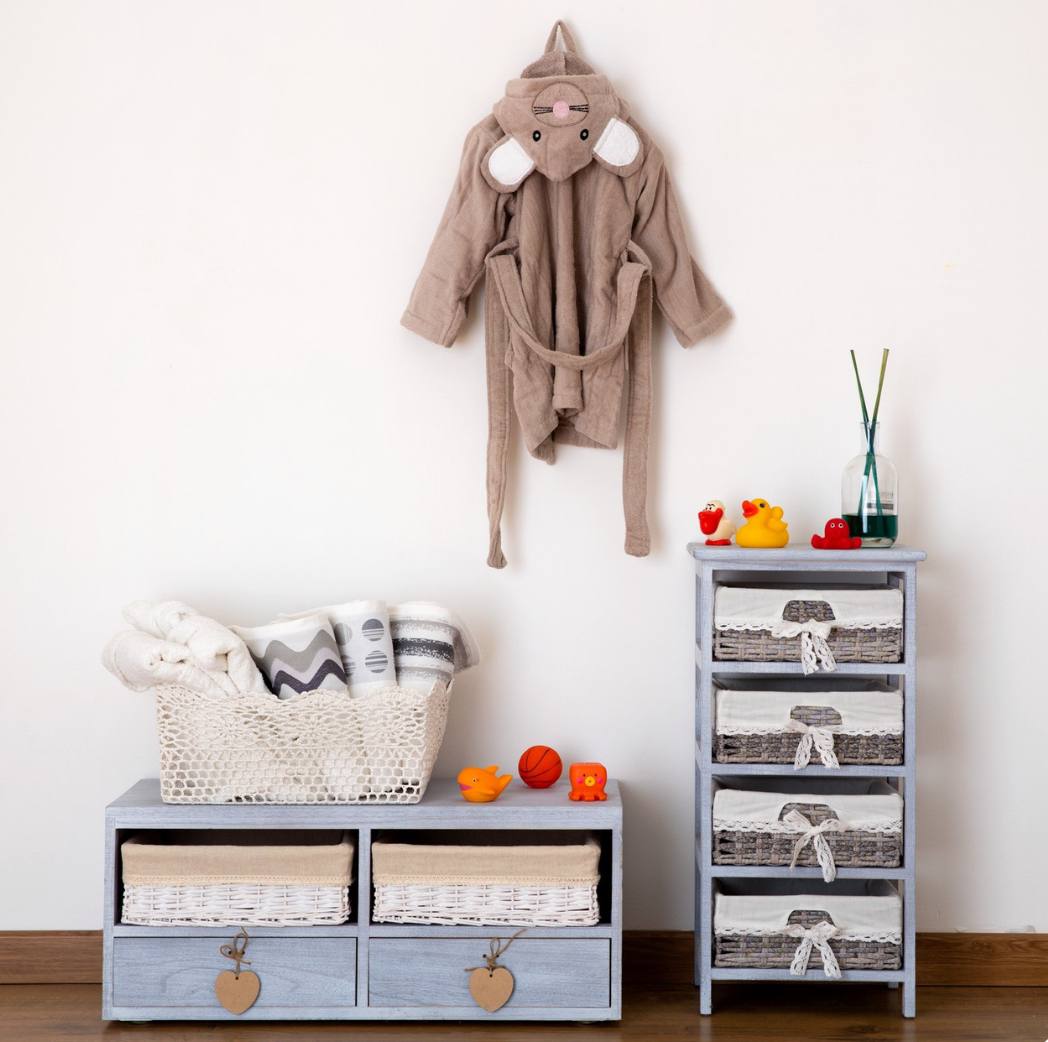 Accappatoio Baby Animals Mouse