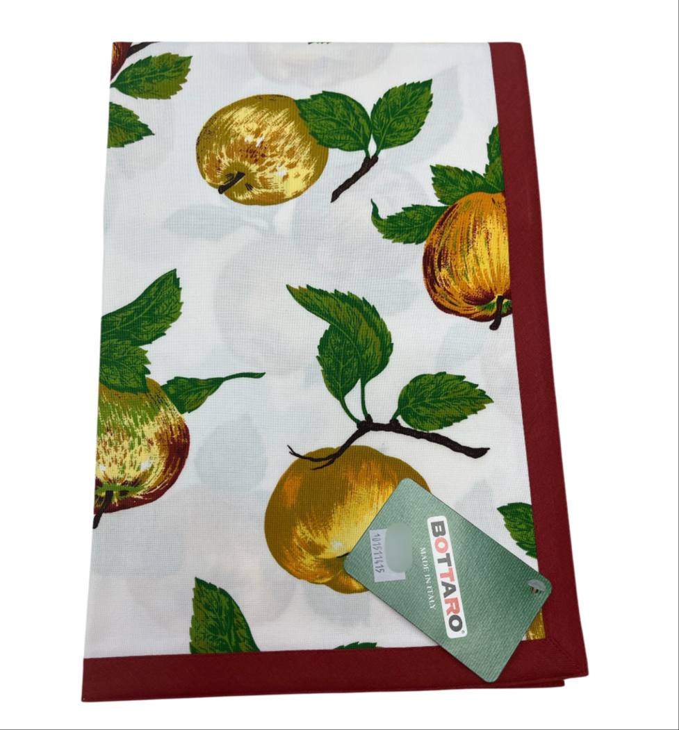 Runner / Centrotavola in cotone Mele
