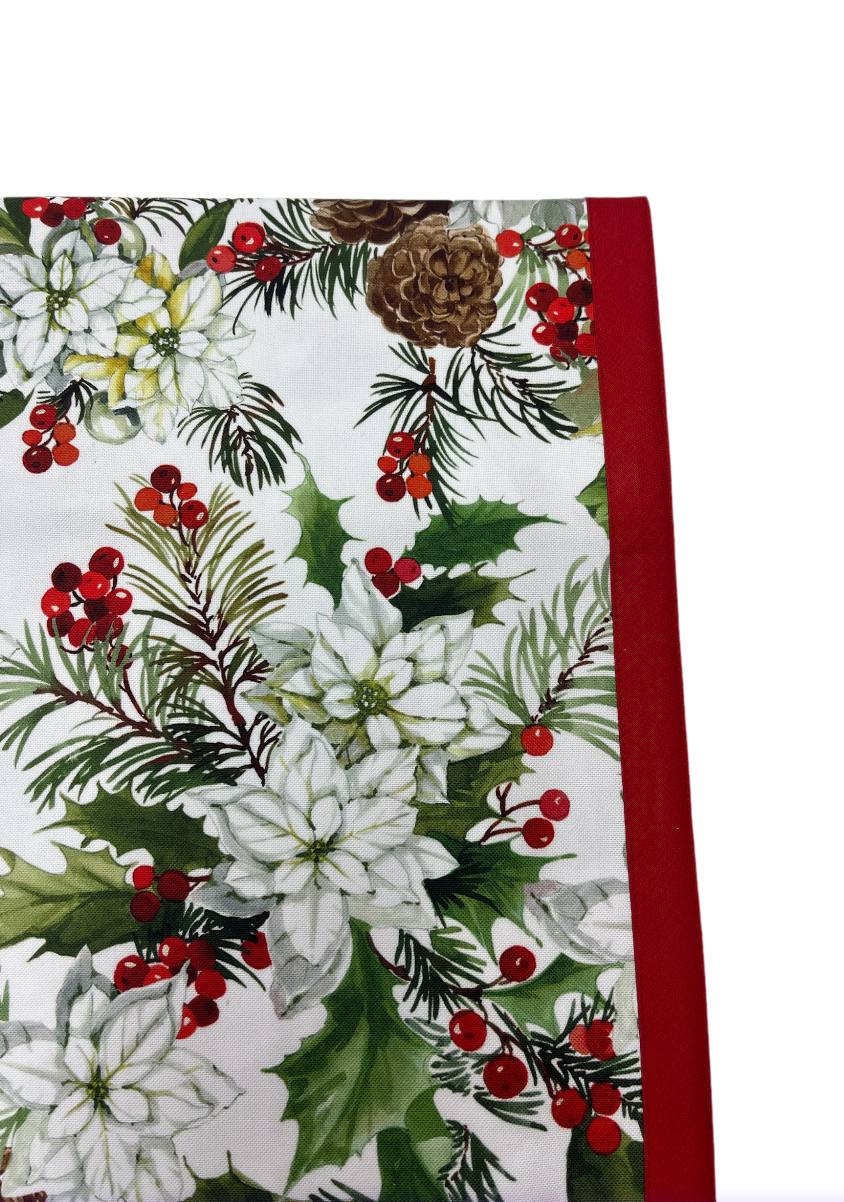 Runner / Tovaglietta quadrata in cotone Natalie