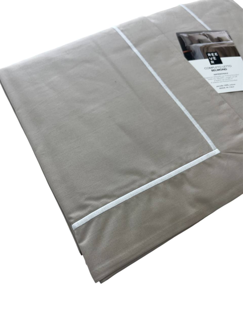 Completo lenzuola Matrimoniale percalle 100% cotone  Belmond