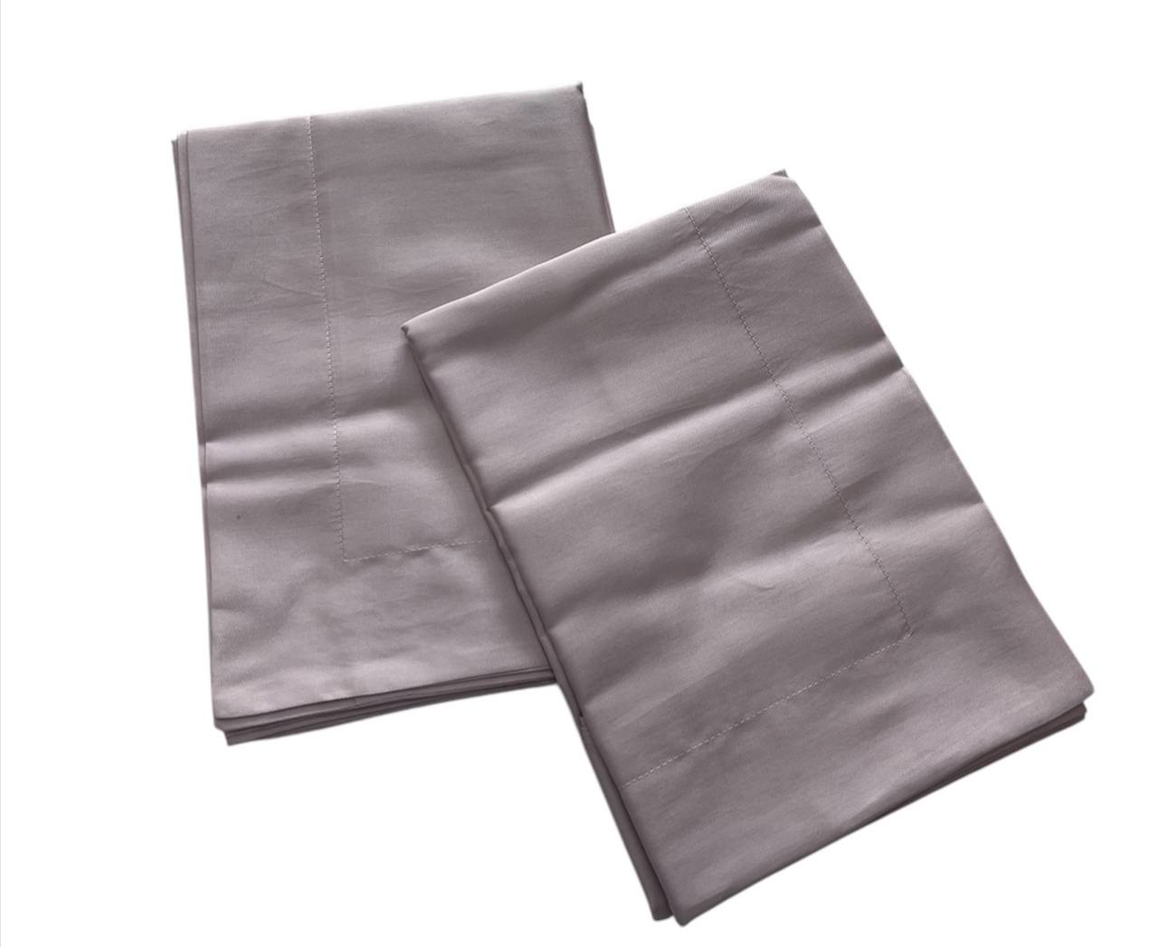 Coppia federe Charme 52x82cm in raso di cotone 100%