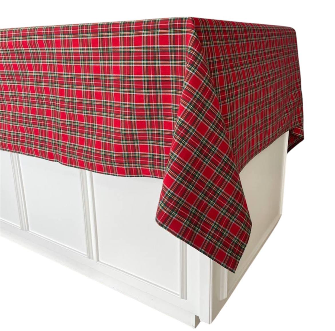 Tovaglia da tavola Tartan 150x300cm Rosso