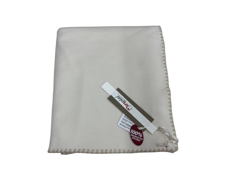 Coperta plaid in pile lettino 105x150cm beige