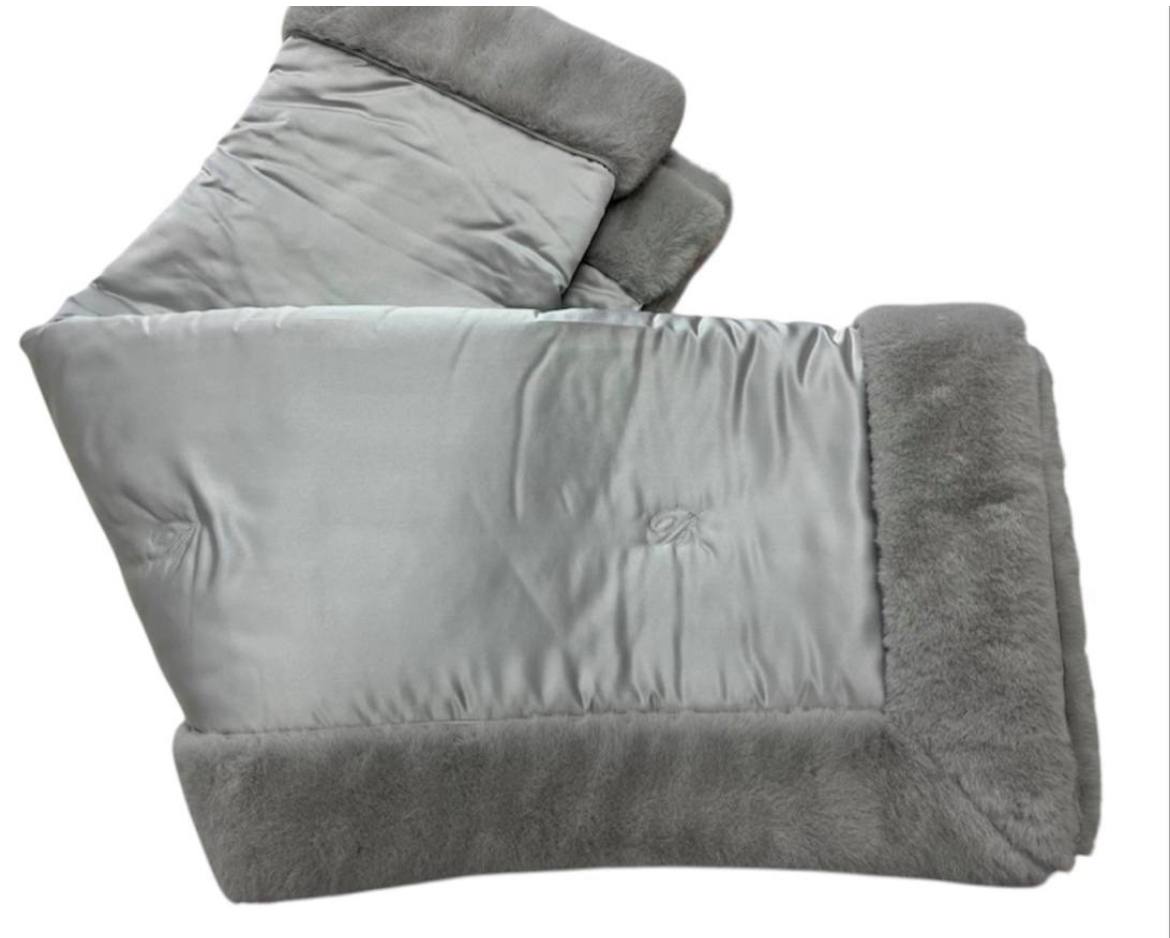 Copriletto Culla/ Lettino Eden silver