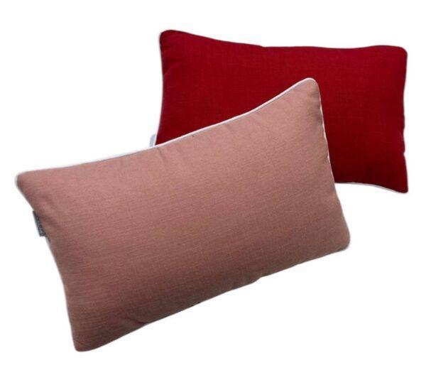 Coppia cuscini arredamento rettangolare 30x50cm Paco