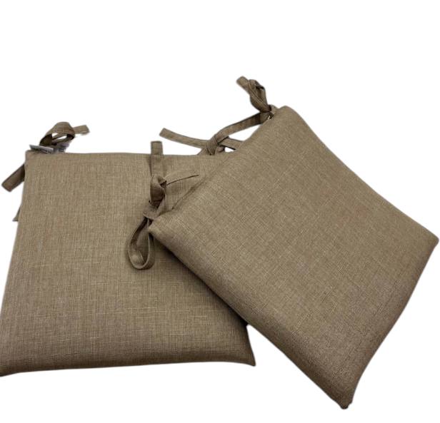 Coppia cuscini per sedia antimacchia mod. Cile
