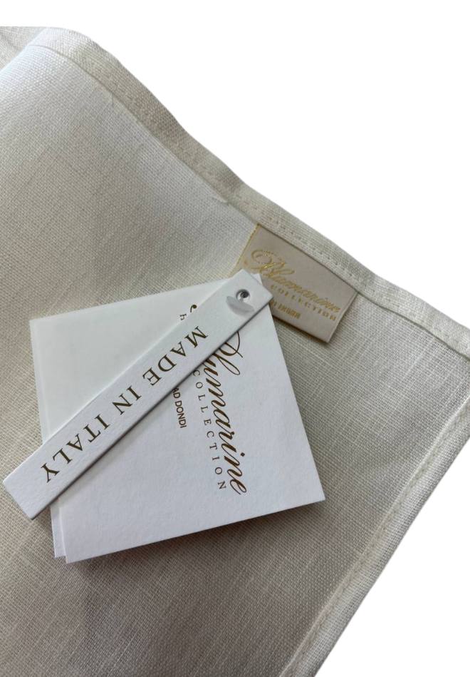 4 tovaglioli tinta unita 100% lino naturale