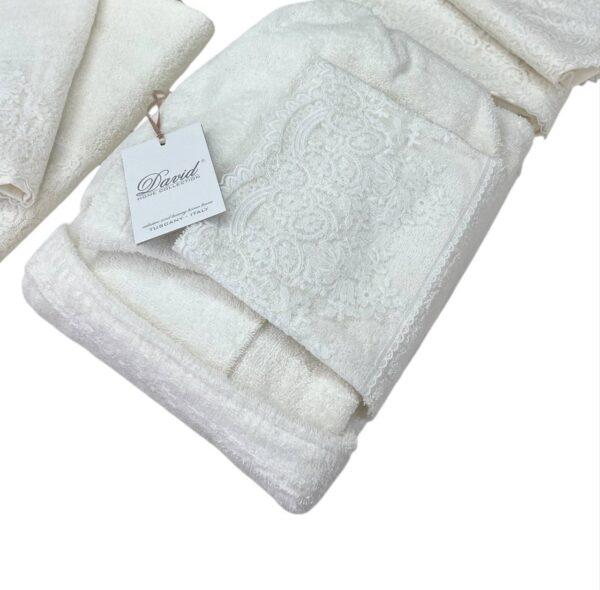 Completo bagno 6 pezzi Regina Latte