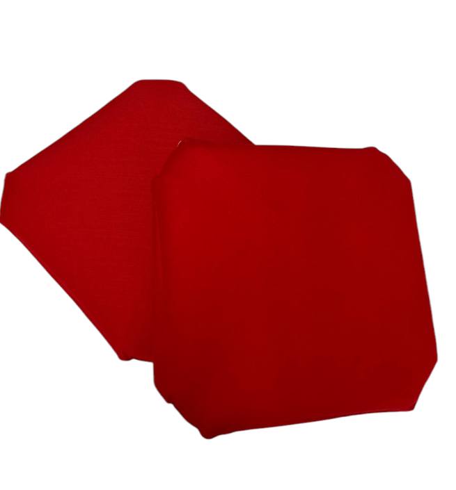 6 cuscini per sedia Malta Essenziale Rosso