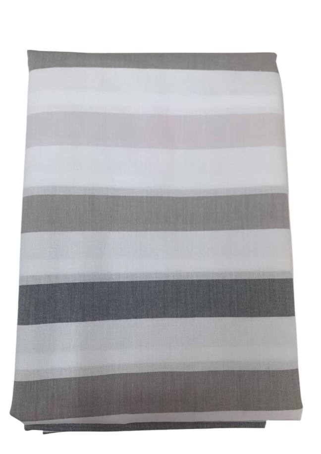 Coppia federe tinto in filo percalle 50x80cm Olaf Stripe  Multicolor