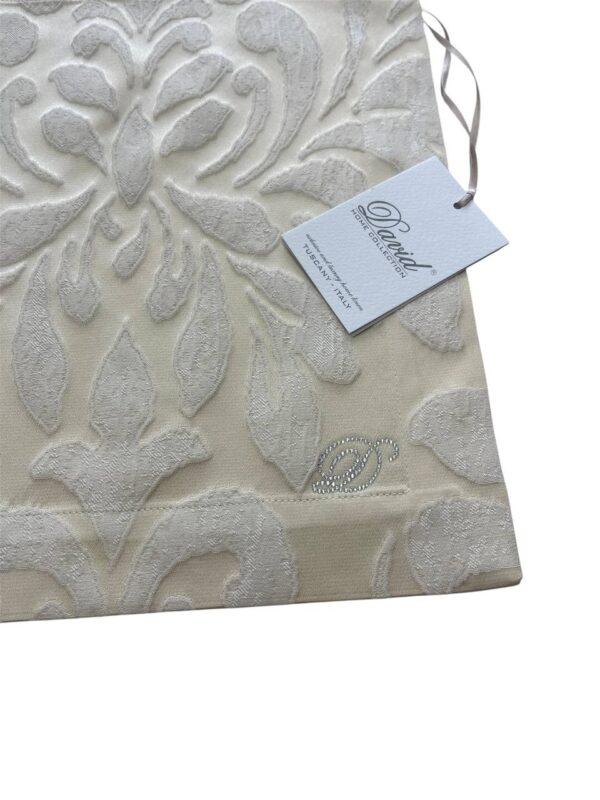 Tris centrini 3 pezzi Damasco Beige