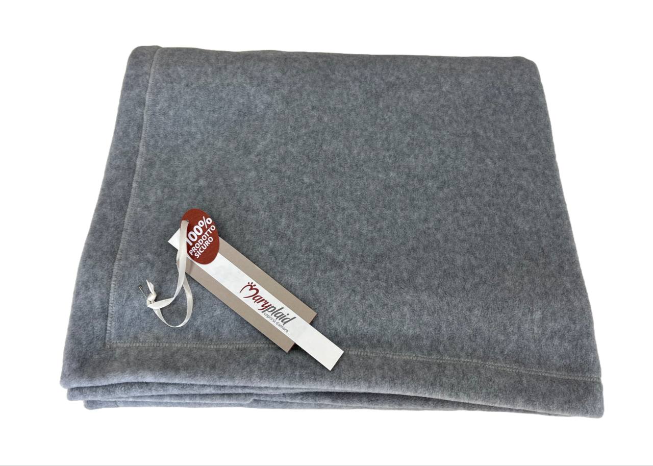 Coperta plaid in pile singola 160x210cm