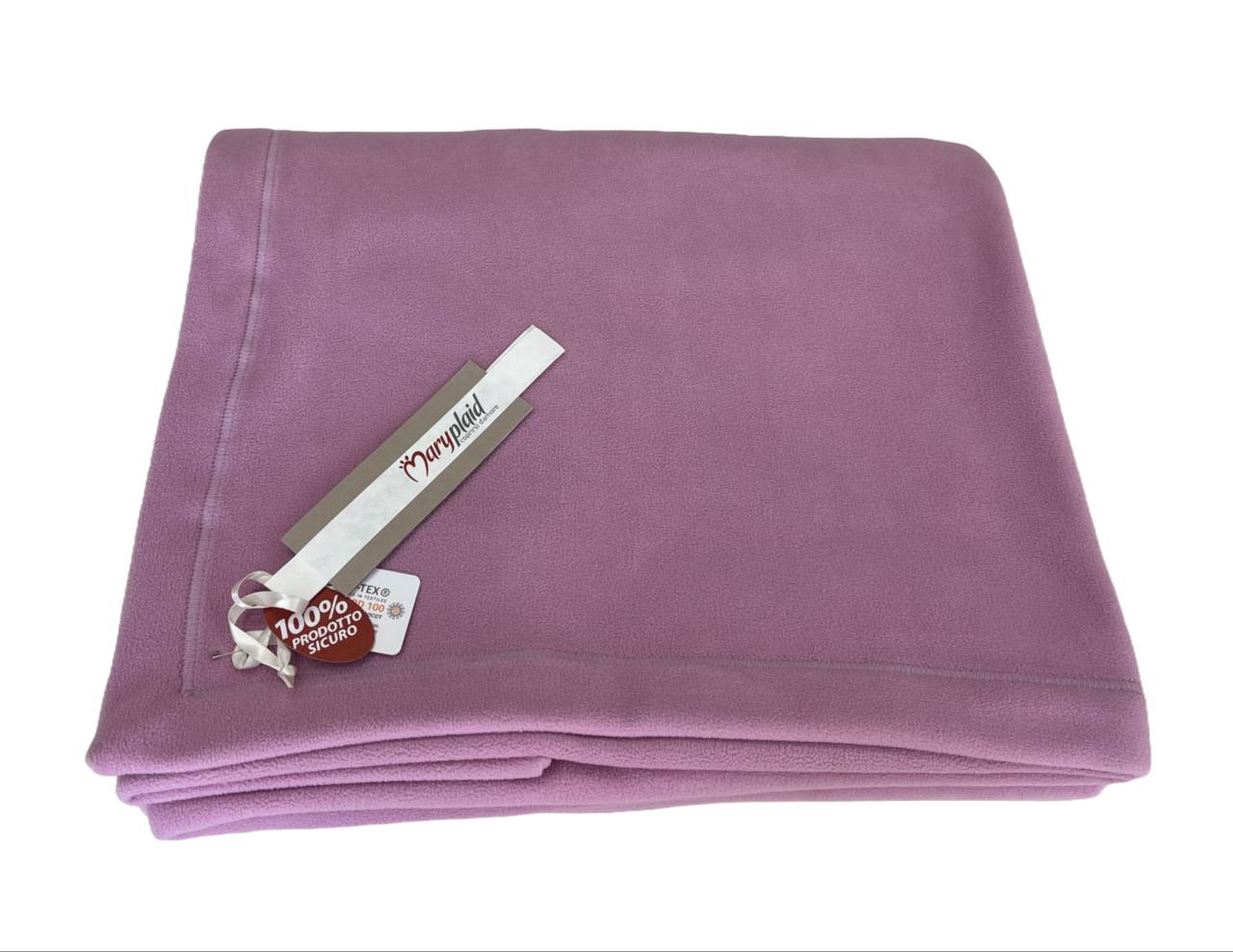 Coperta plaid in pile singola 160x210cm