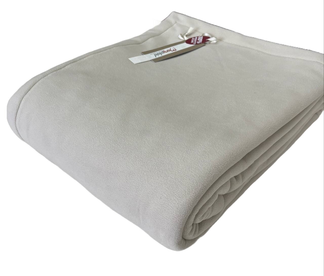 Coperta plaid in pile matrimoniale 250x210cm