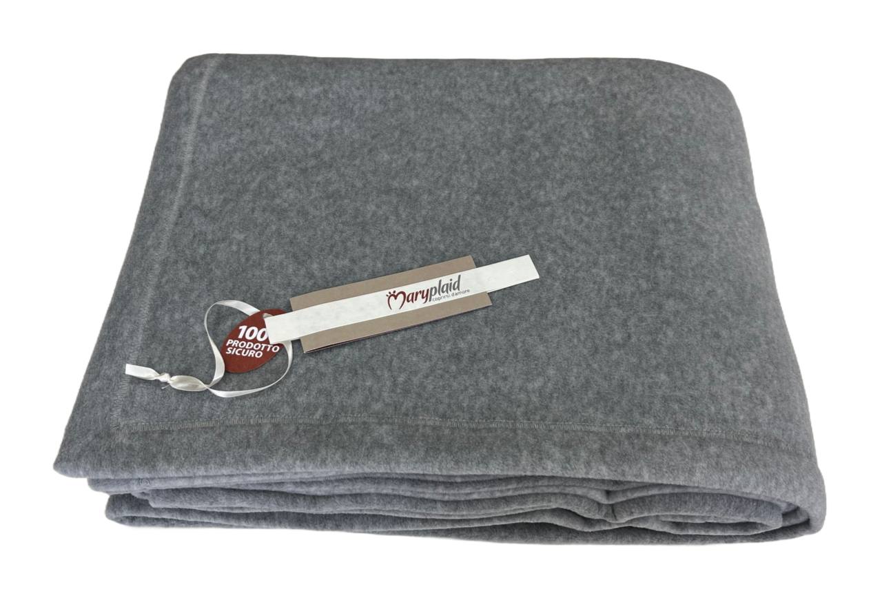 Coperta plaid in pile matrimoniale 250x210cm