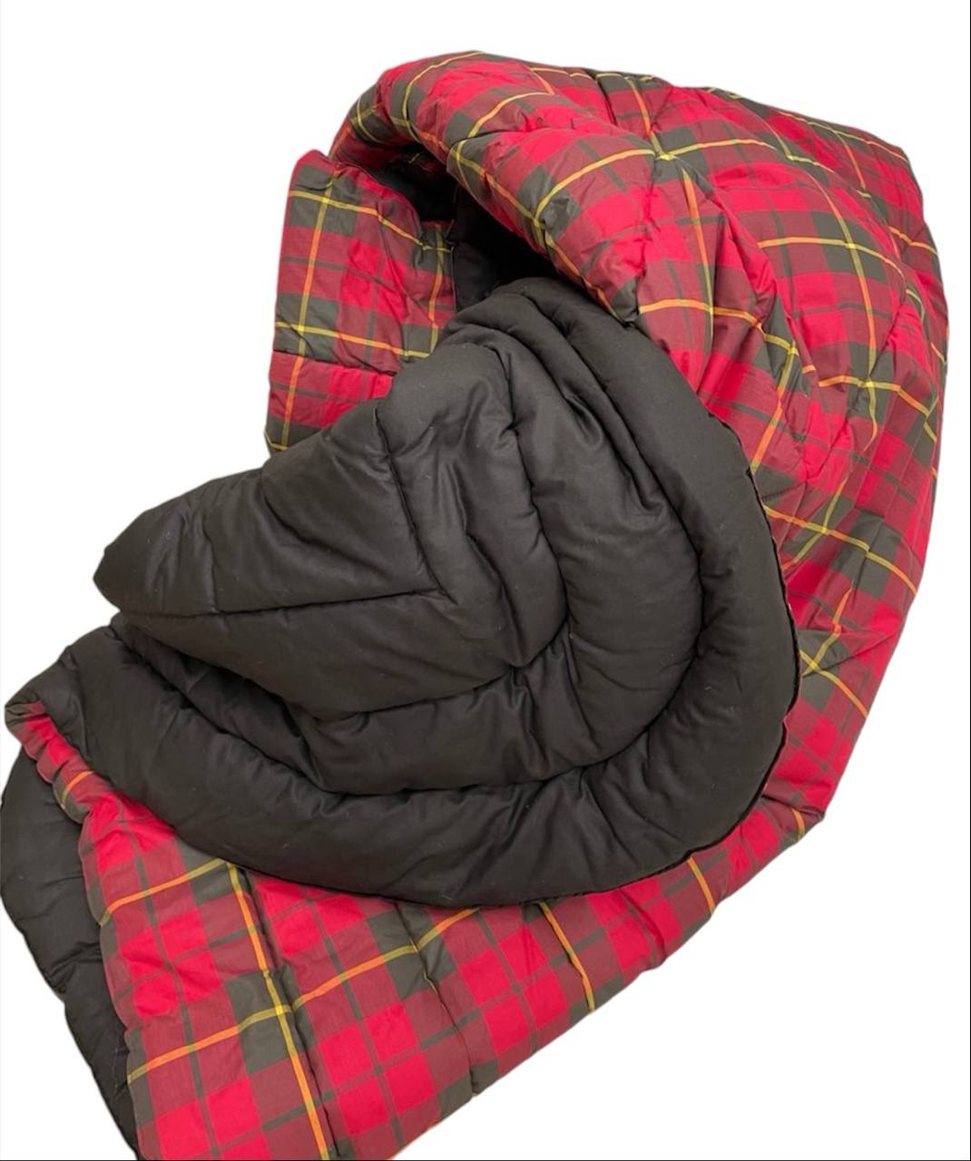 Trapunta Invernale Clan Tartan Rosso