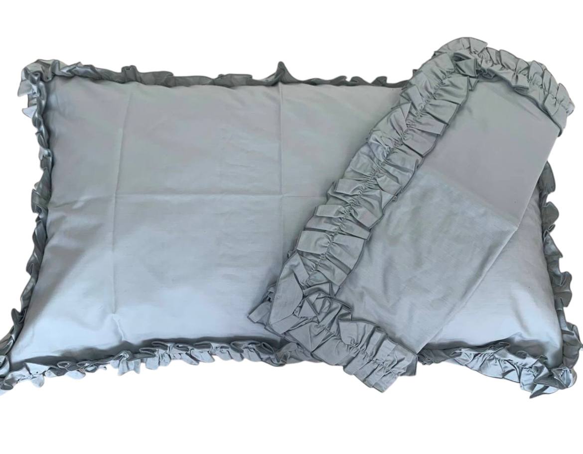 Coppia federe Paint Nives con rouches