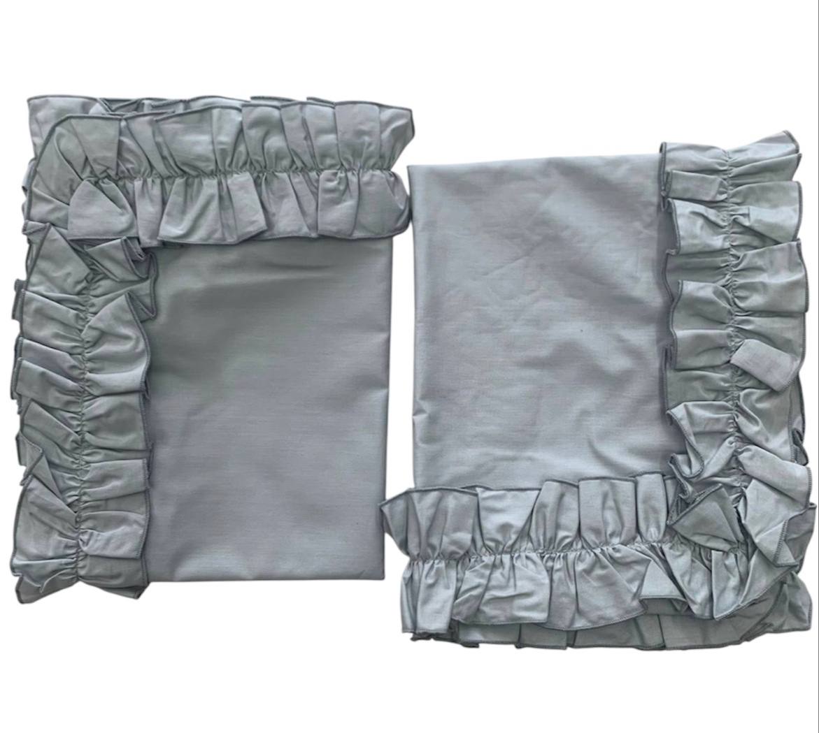 Coppia federe Paint Nives con rouches