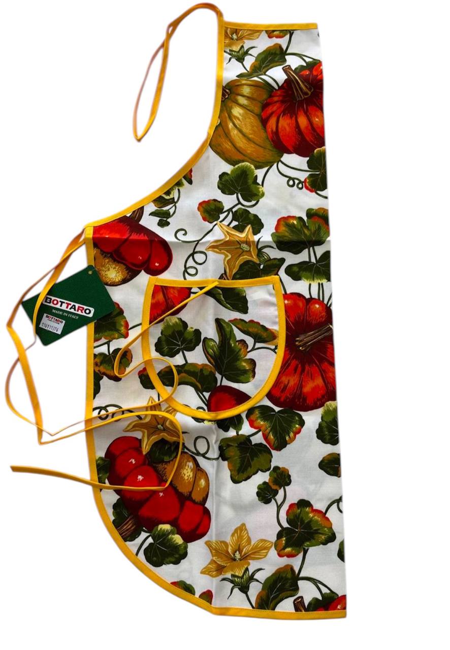 Grembiule con Pettorina Kurbis Zucca Gialla