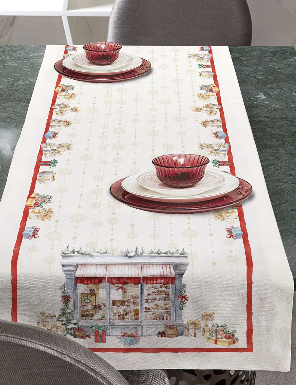 Runner Natale 50x150cm Boutique