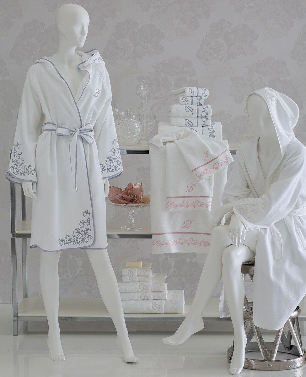 Accappatoio in spugna Emanuela Beige