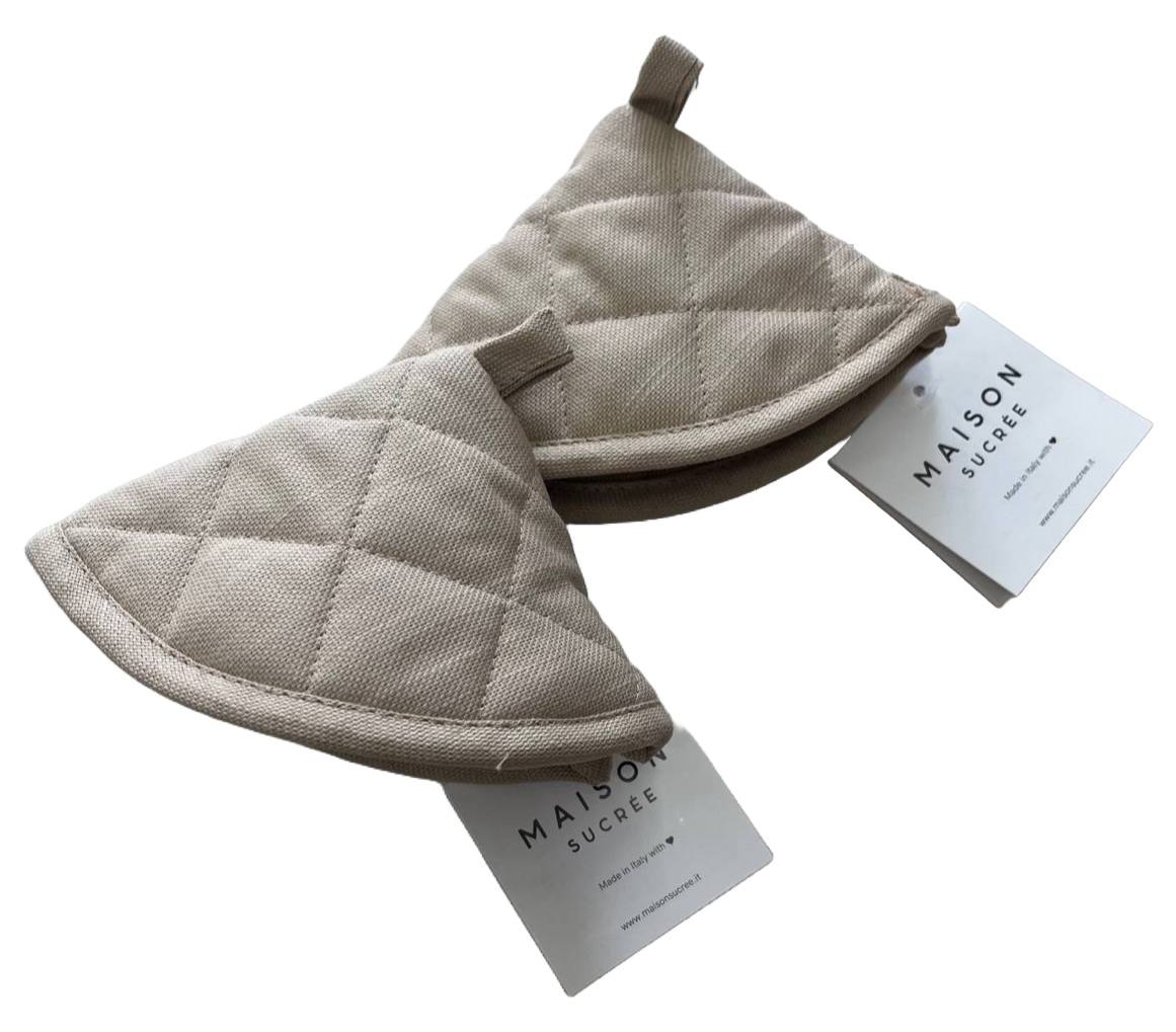 Coppia presine cappuccio mistolino mod. Essenziale