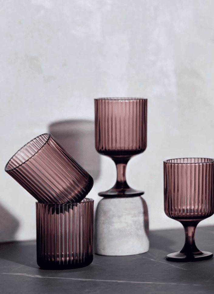 Set Bicchieri Torcello Rosa