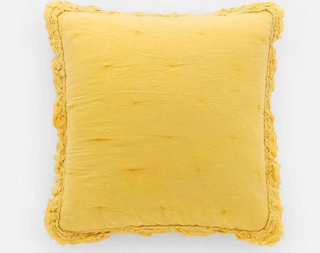 Cuscino arredo con rouches Cora 50x50 cm