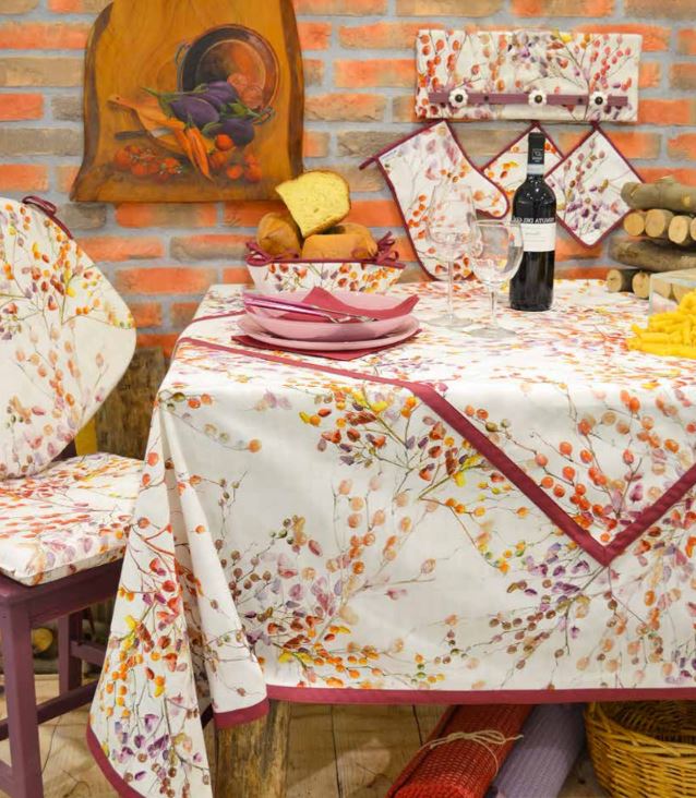 Tovaglia da tavola in cotone 160x280cm Cassandra