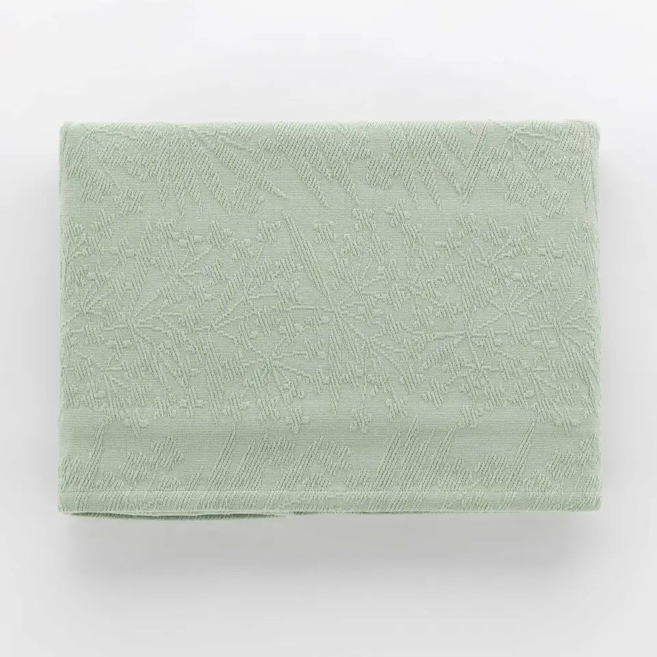 Copriletto Jacquard Matrimoniale Fronda