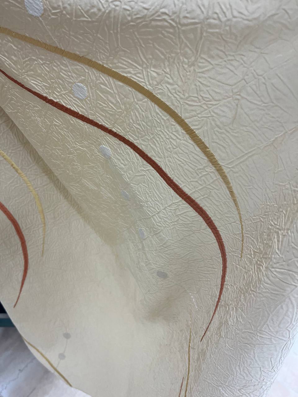 Tessuto tendaggio Taffetà stropicciato 250x300cm