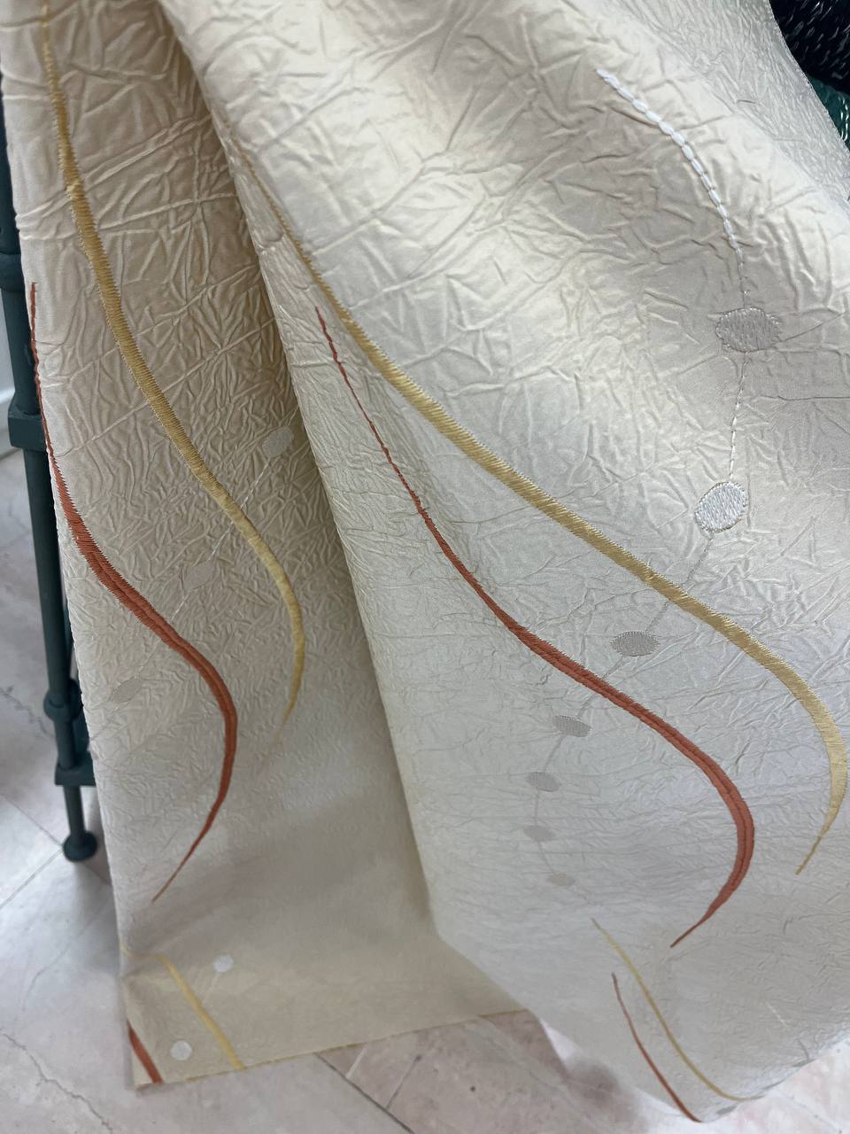 Tessuto tendaggio Taffetà stropicciato 250x300cm
