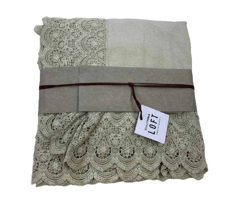 Tovaglia con pizzo macramè Canastra