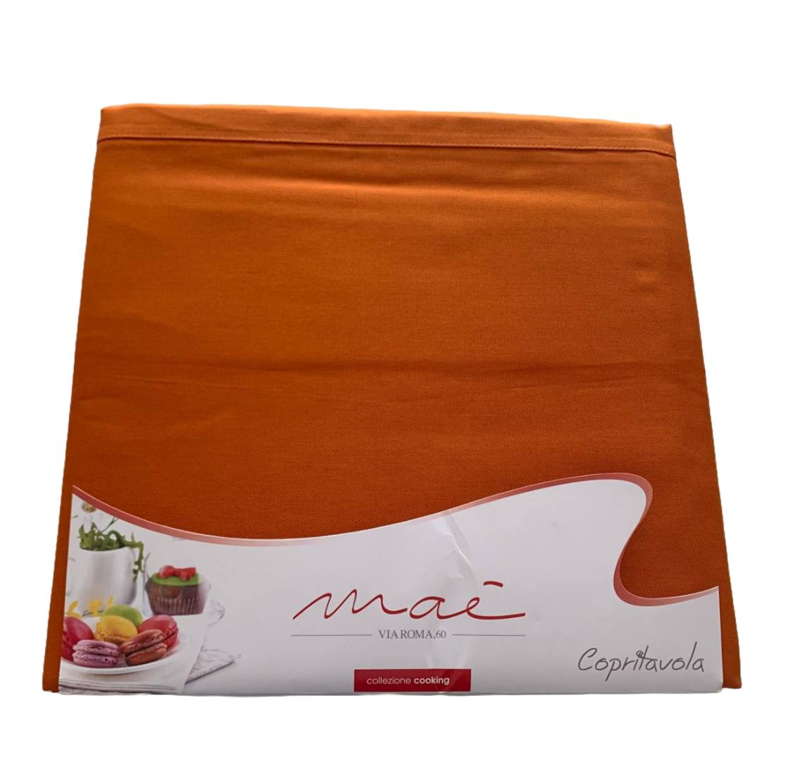 Tovaglia Deliziosa Arancio 100% cotone