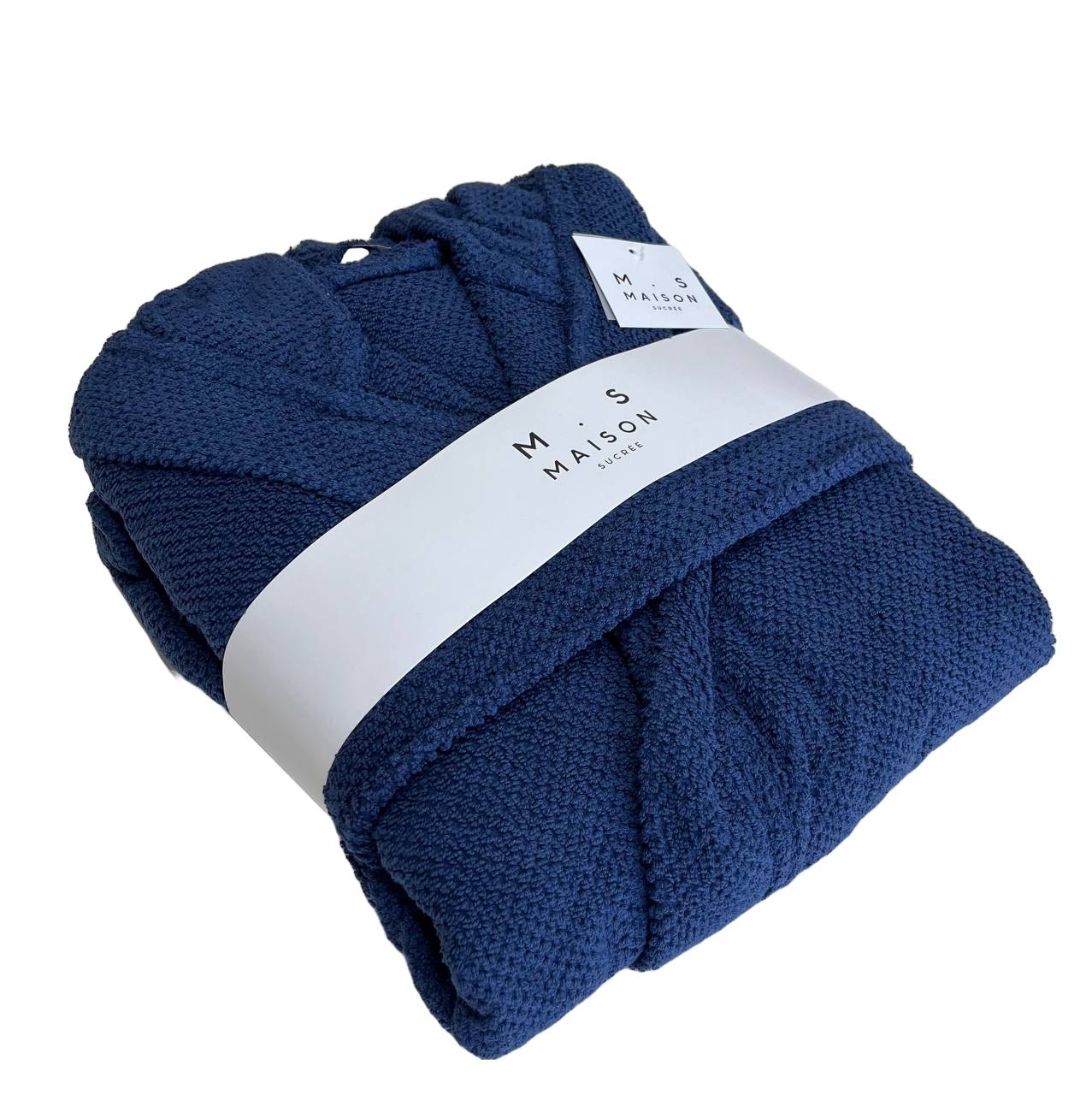 Accappatoio in spugna di cotone Pepe Blu