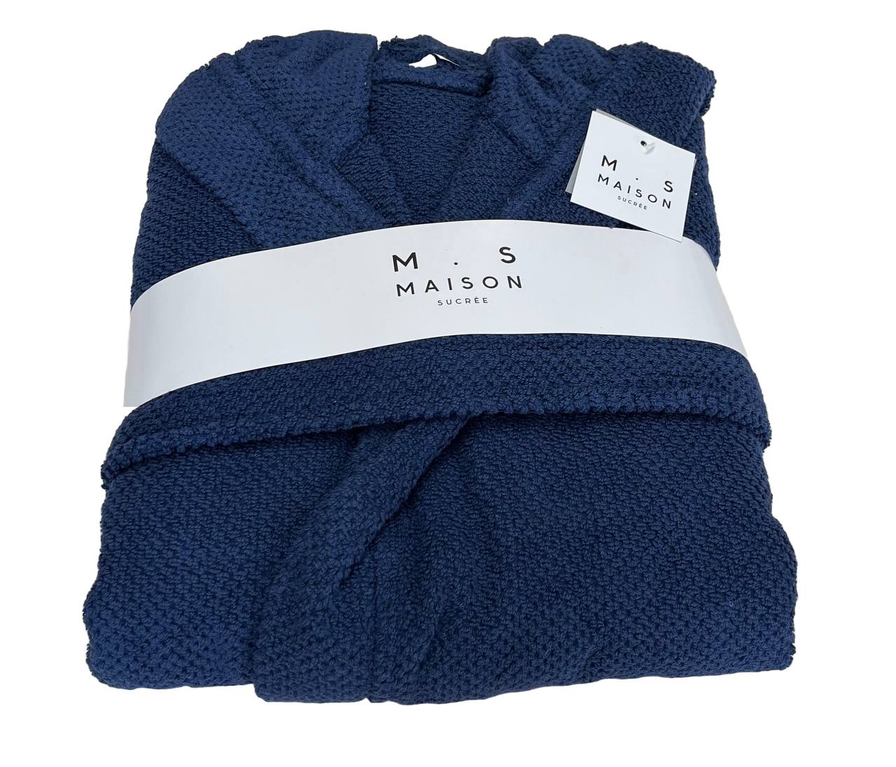 Accappatoio in spugna di cotone Pepe Blu