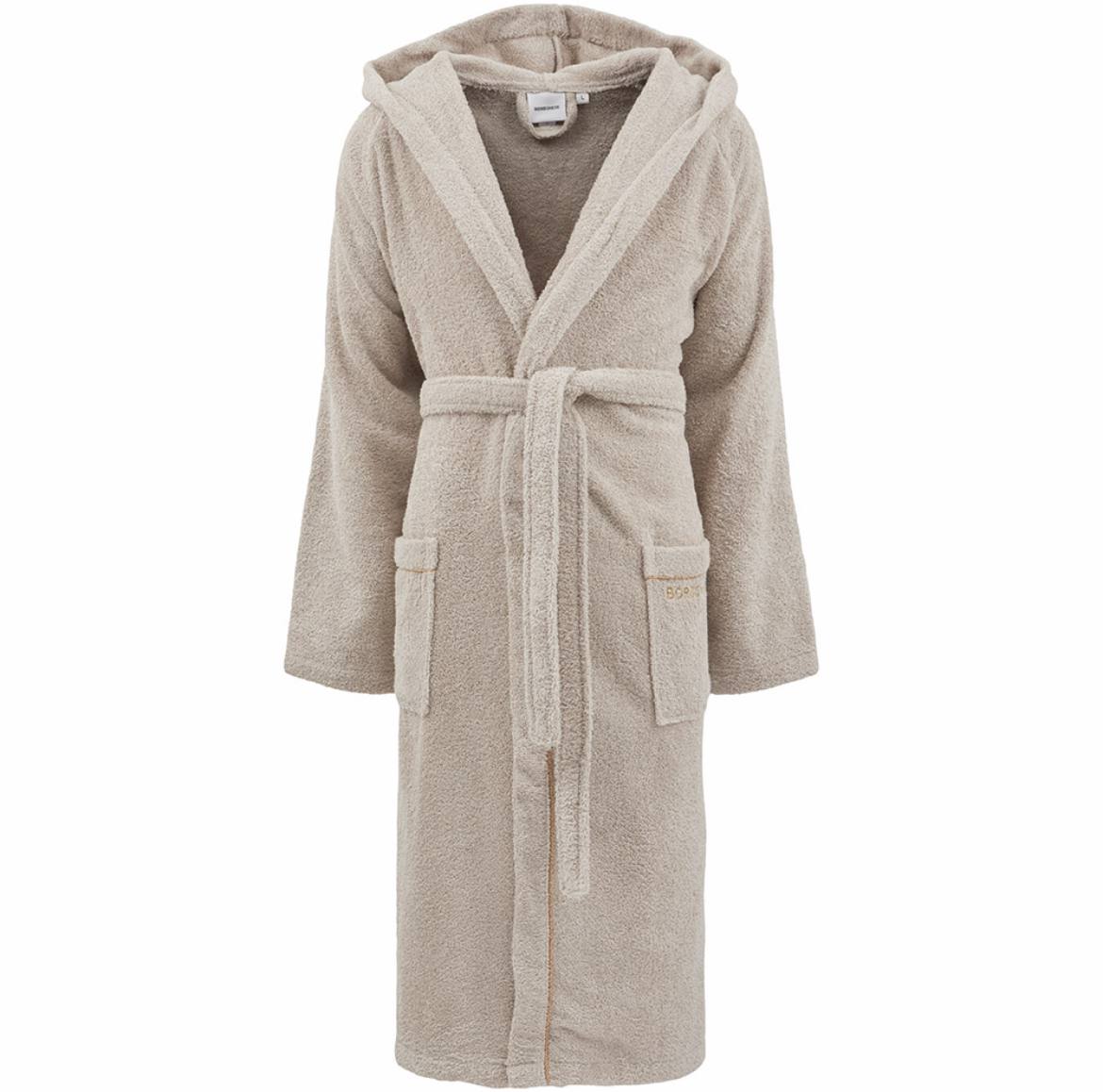 Accappatoio spugna Fine Op con cappuccio 100% cotone