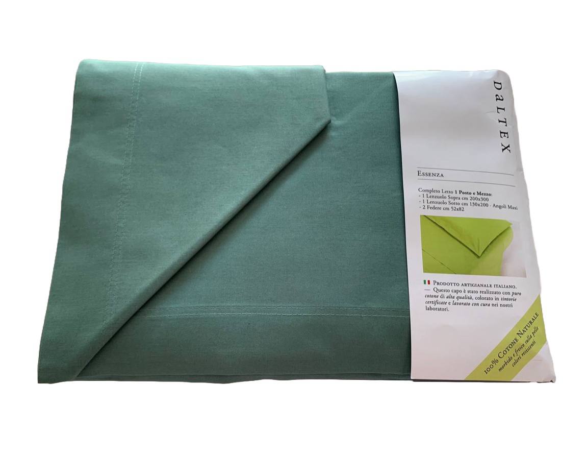 Completo lenzuola Essenza 1 piazza e mezza 100% cotone